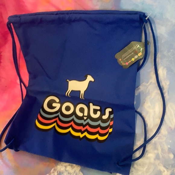 Goats Handbags - Goats Drawstring Bag - New